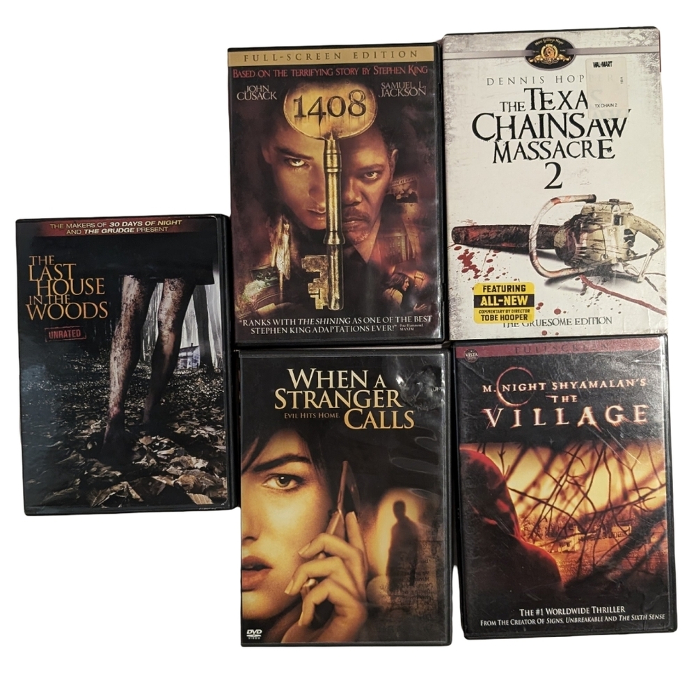 Lot Of 5 Horror Movies